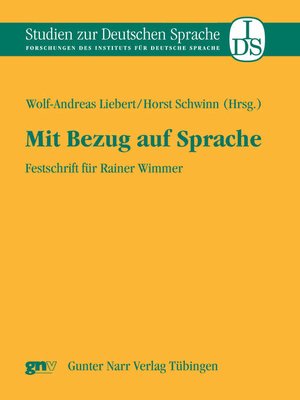 cover image of Mit Bezug auf Sprache